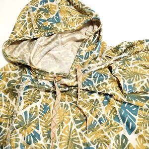 Howler Brothers Loggerhead Hoodie Mens Small Lightweight Sun UPF Tropical Print